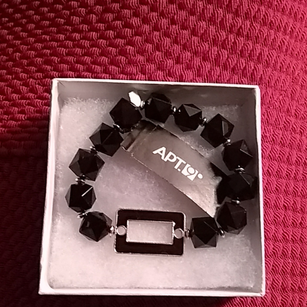 Apt 9 black and gold bracelet